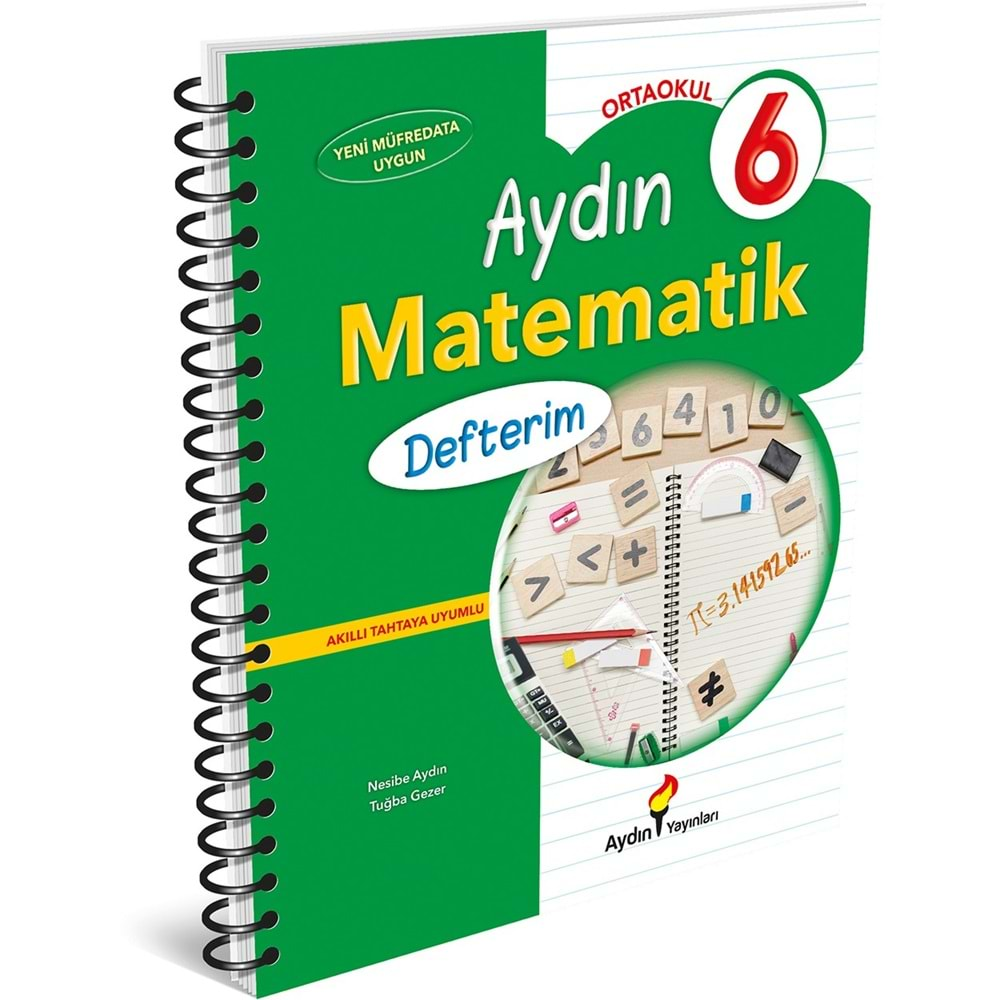 AYDIN Ortaokul 6 Aydın Matematik Defterim