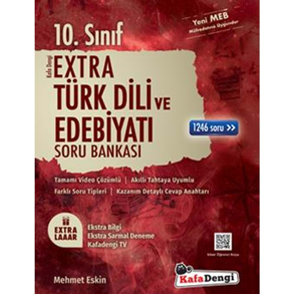 10.Sınıf Extra Türk Dili ve Edebiyatı Soru Bankası