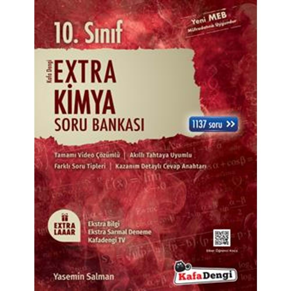 10.Sınıf Extra Kimya Soru Bankası