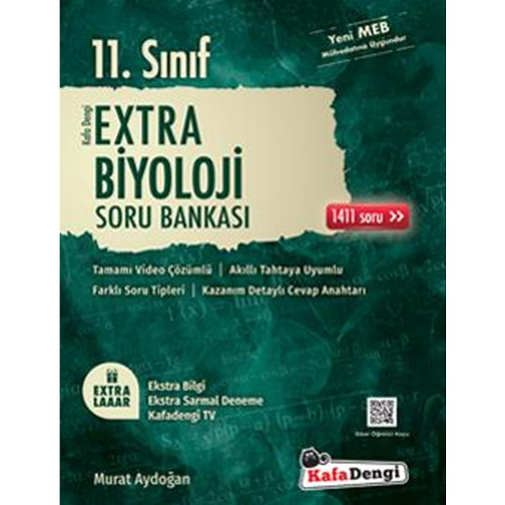 11.Sınıf Extra Biyoloji Soru Bankası