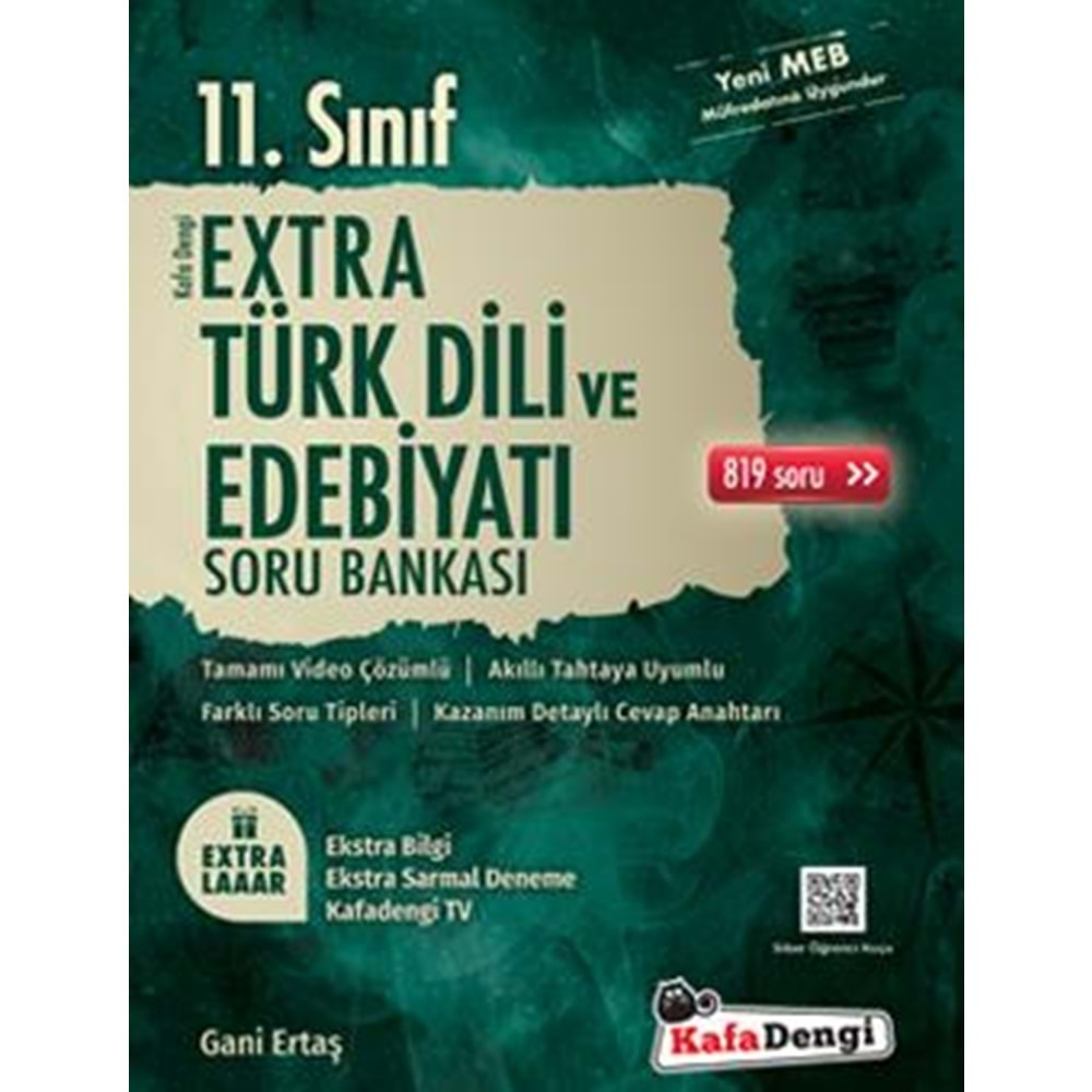 11.Sınıf Extra Türk Dili ve Edebiyatı Soru Bankası