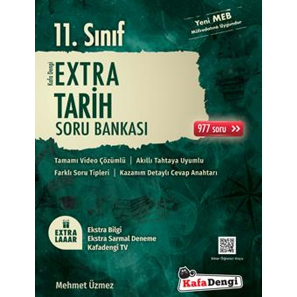 11.Sınıf Extra Tarih Soru Bankası