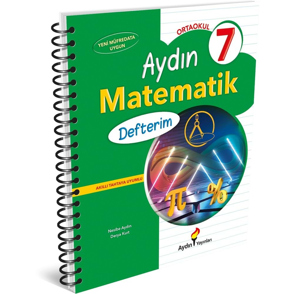 AYDIN Ortaokul 7 Aydın Matematik Defterim