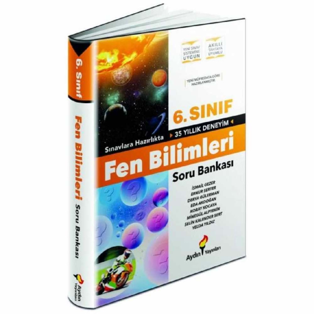 AYDIN 6. SINIF FEN BİLİMLERİ SORU BANKASI