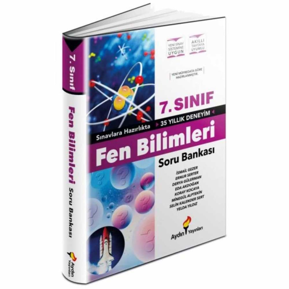 AYDIN 7.SINIF FEN BİLİMLERİ SORU BANKASI