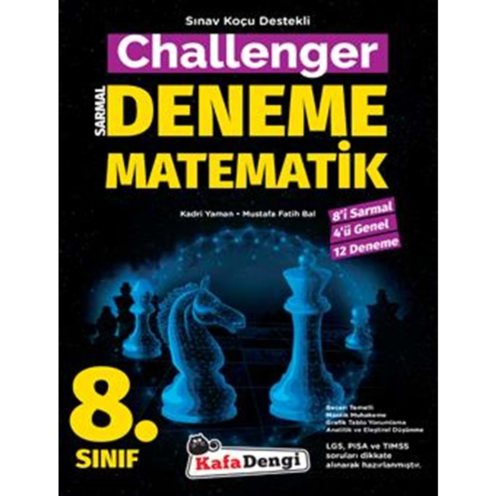 8.Sınıf Challenger Matematik Branş Denemesi (12'li)