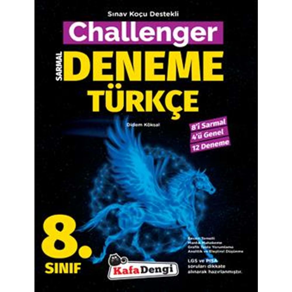 8.Sınıf Challenger Türkçe Branş Denemesi (12'li)