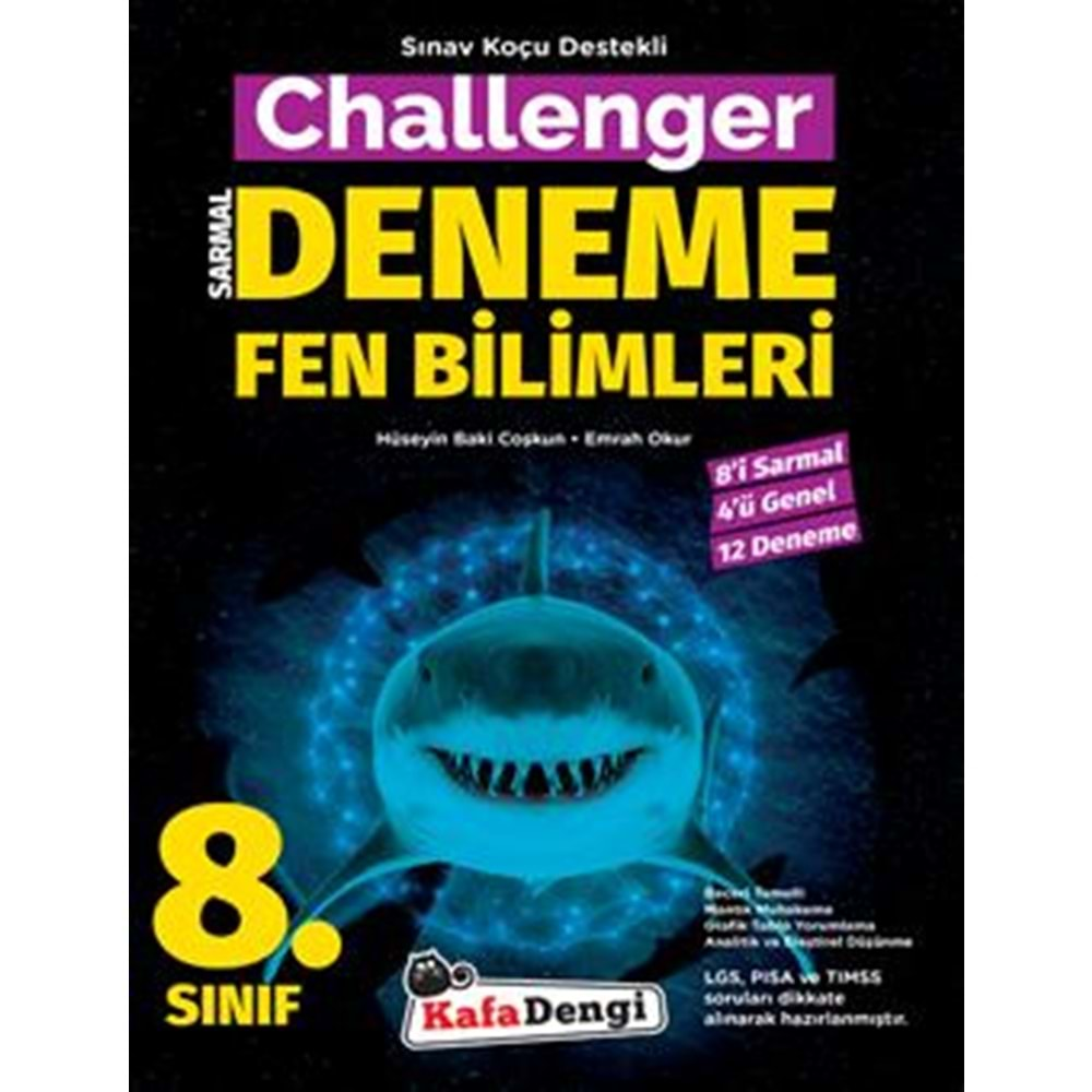 8.Sınıf Challenger Fen Bilimleri Branş Denemesi (12'li)