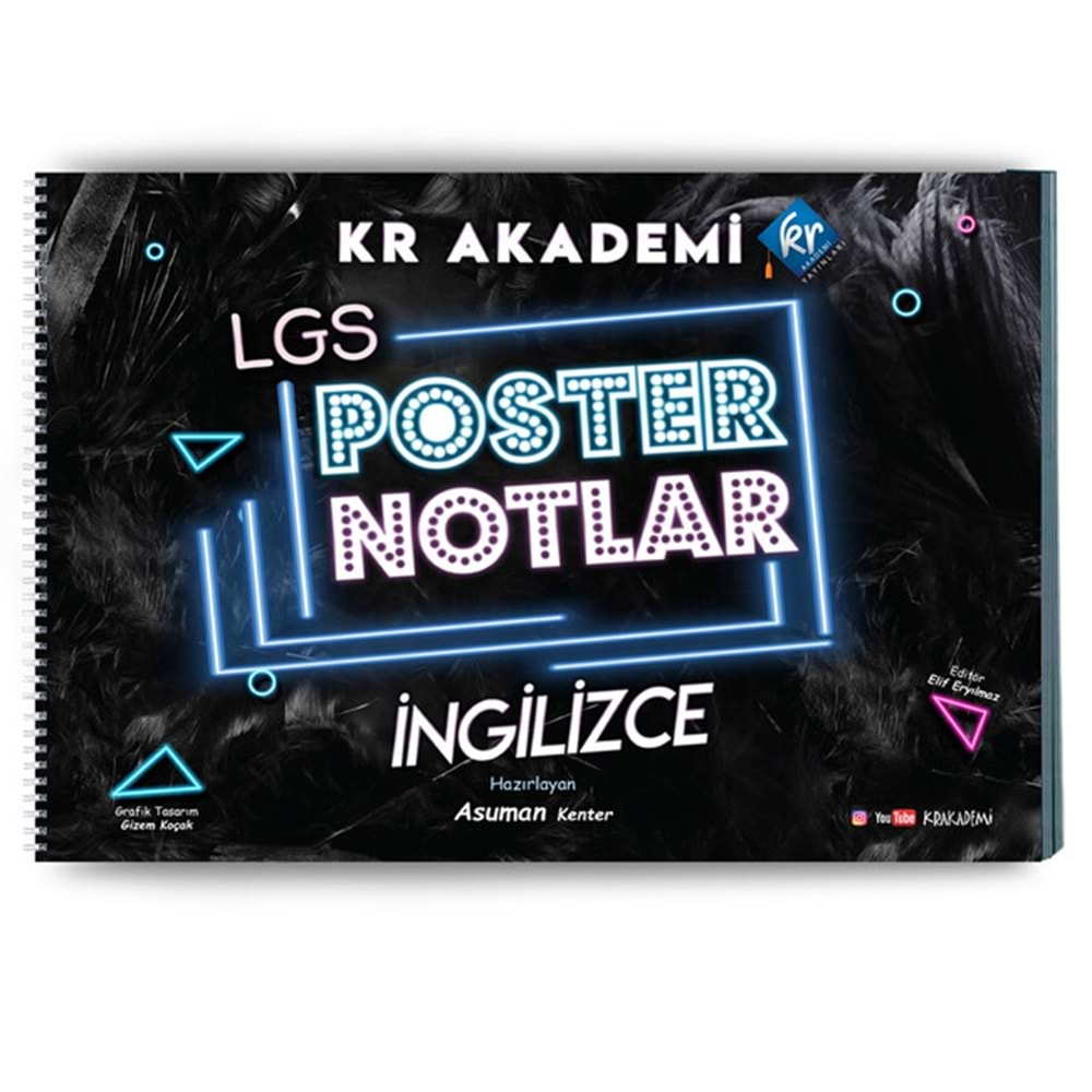 LGS İngilizce Poster Notlar