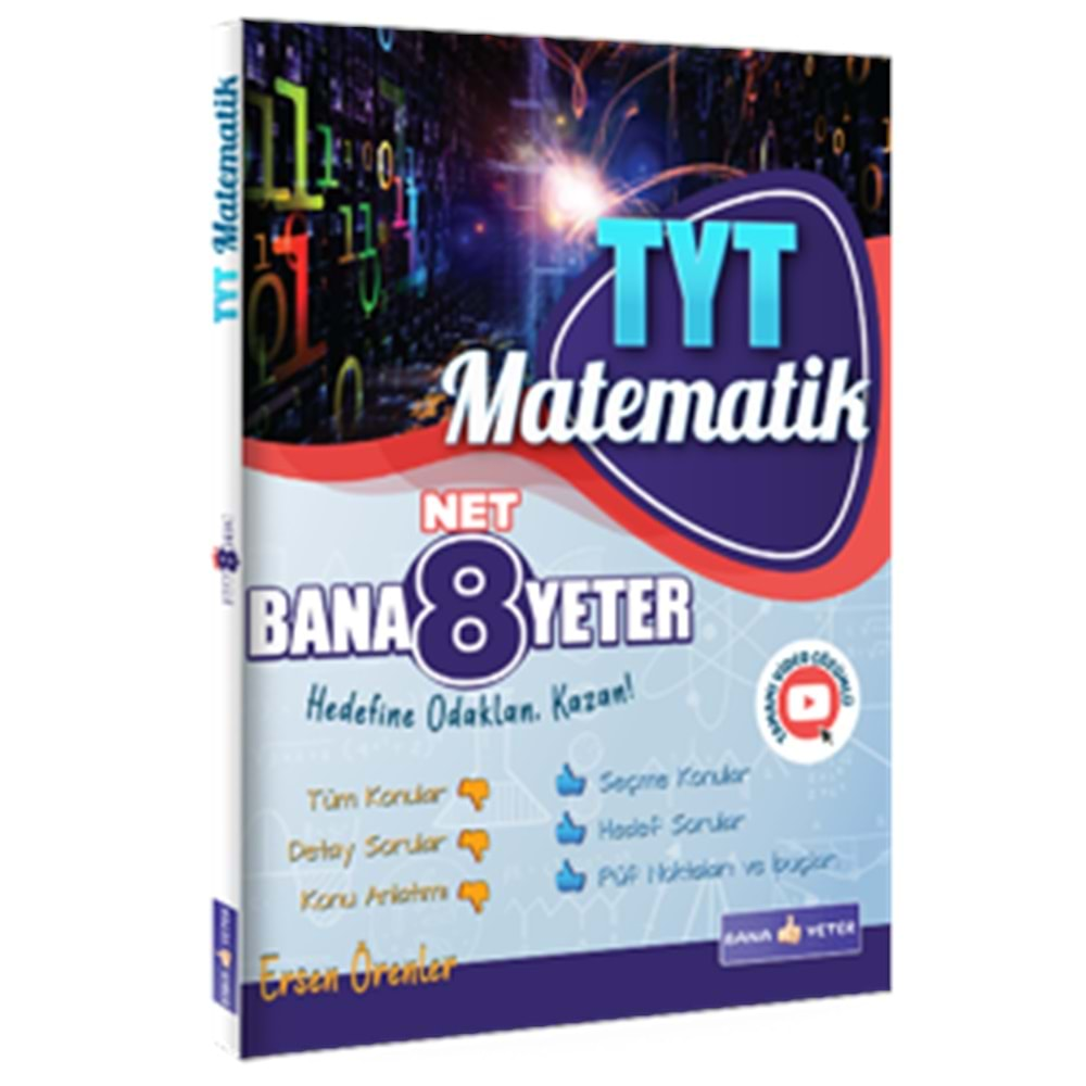 TYT Matematik 8 Net Bana Yeter