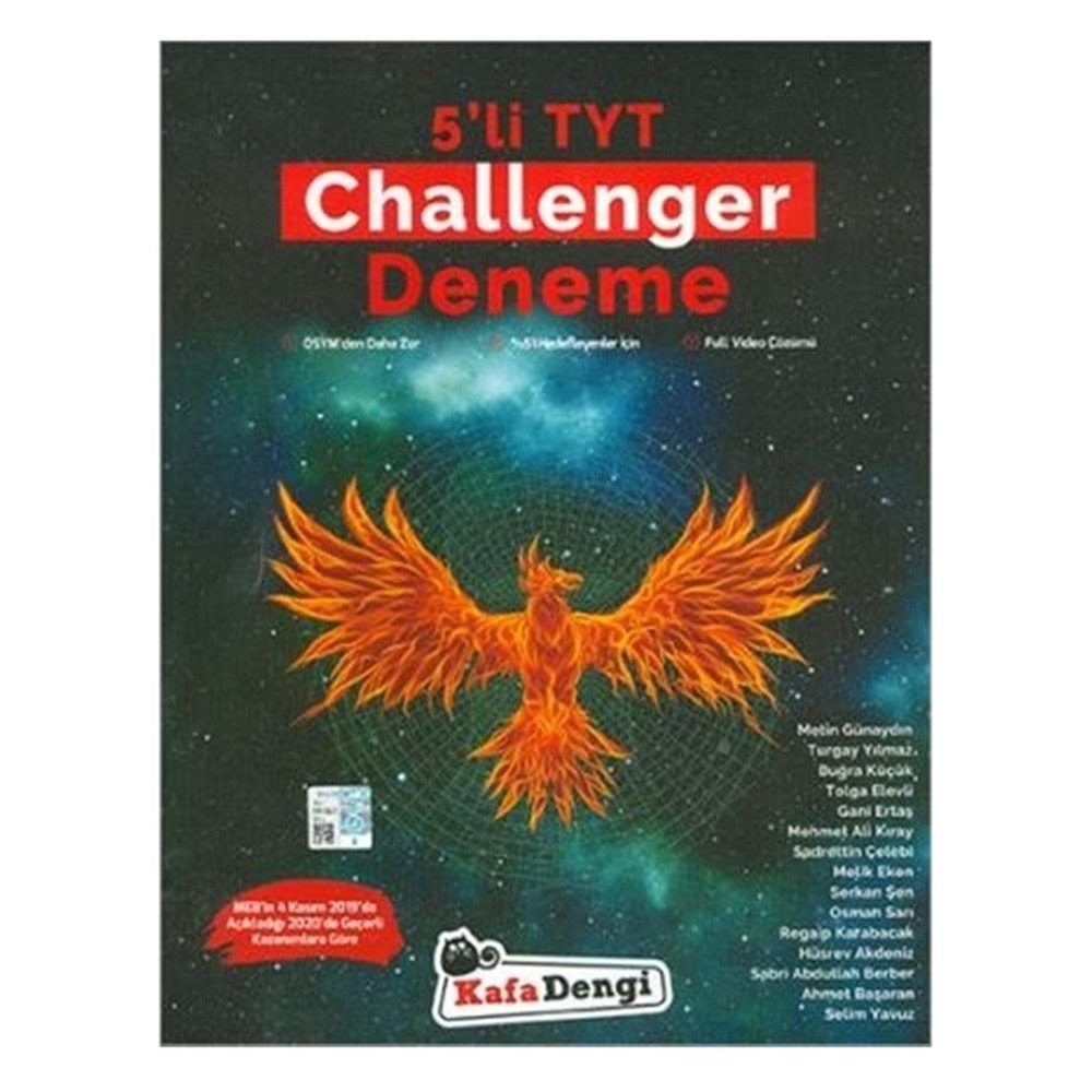 TYT Challenger Deneme Sınavı / 5'li (Zor)