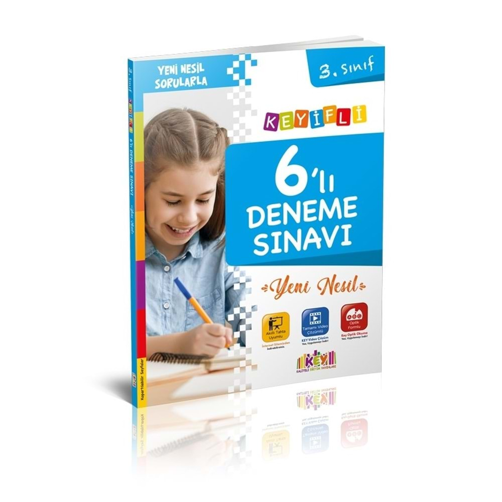 3. Sınıf Keyifli Yeni Nesil 6’lı Deneme Sınavı