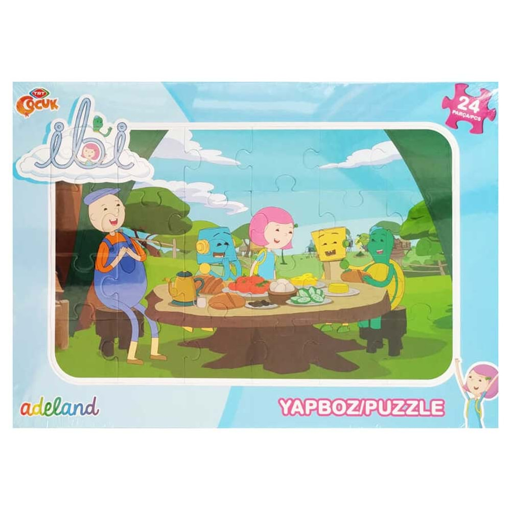 TRT ÇOCUK 24 PARÇA PUZZLE İBİ 3