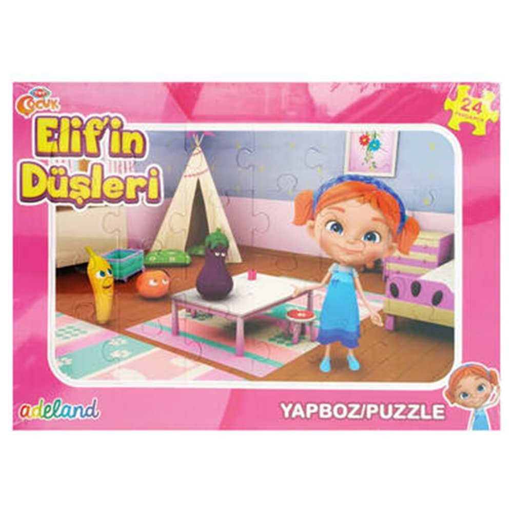 TRT ÇOCUK 24 PARÇA PUZZLE ELİFİN DÜŞLERİ