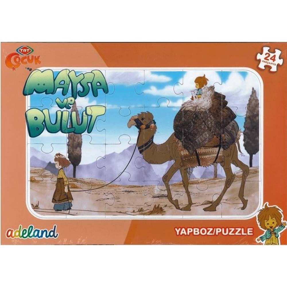 TRT ÇOCUK 24 PARÇA PUZZLE MAYSA VE BULUT 2