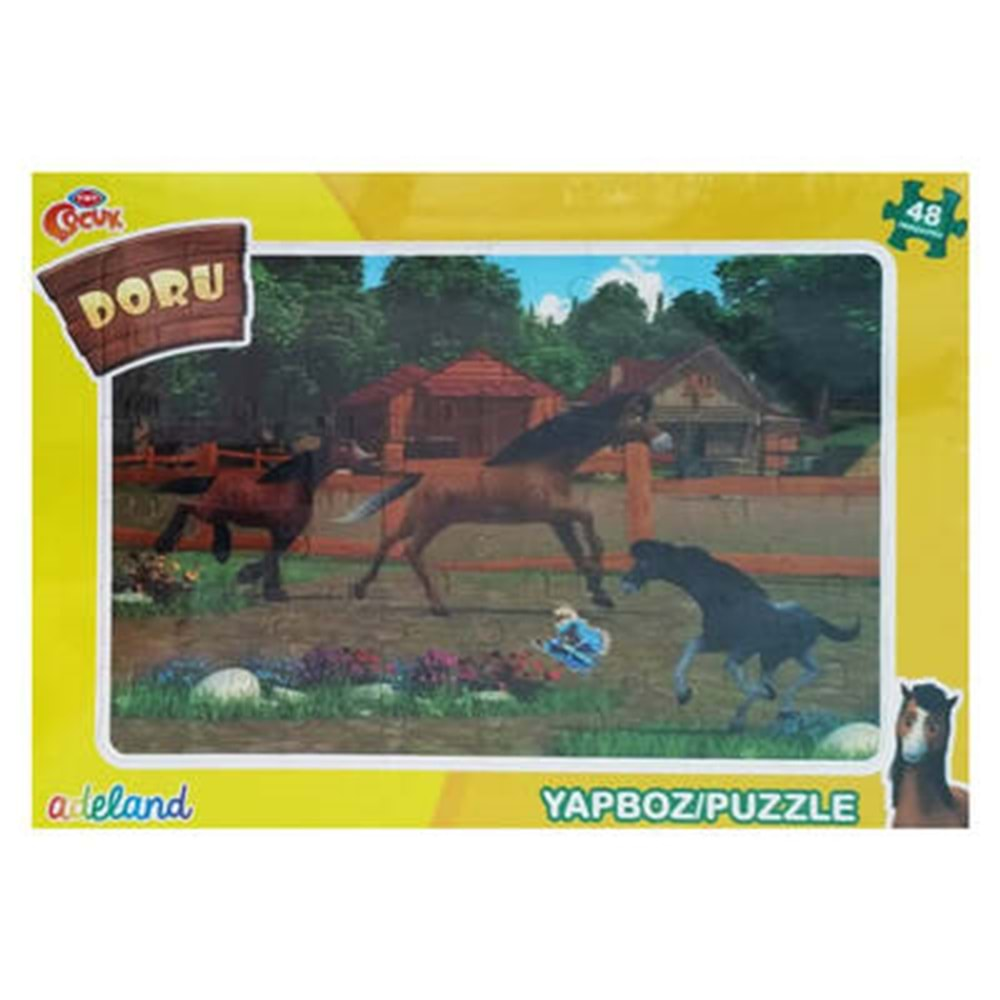 TRT ÇOCUK 48 PARÇA PUZZLE DORU 1