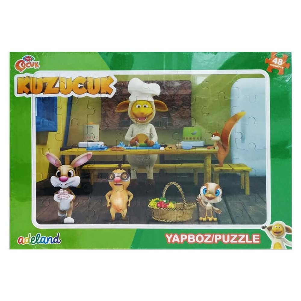 TRT ÇOCUK 48 PARÇA PUZZLE KUZUCUK 3