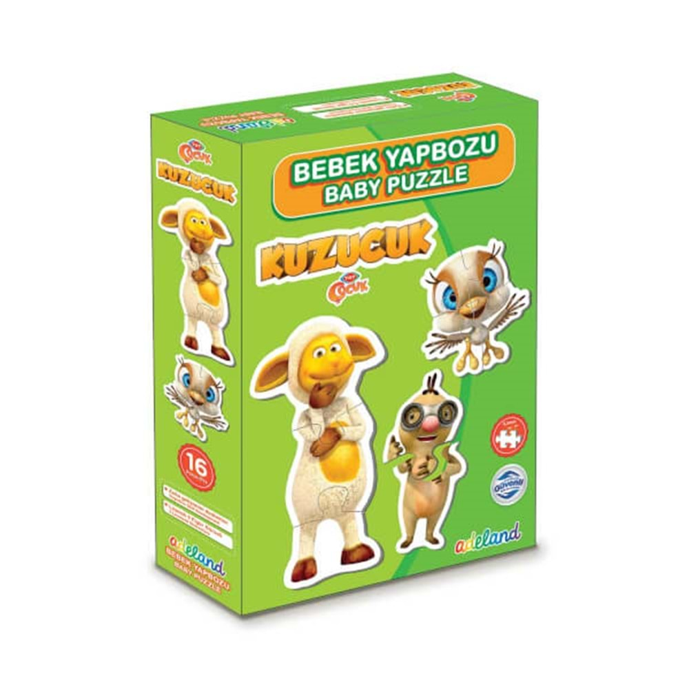 TRT ÇOCUK KUZUCUK BABY PUZZLE 16 LI