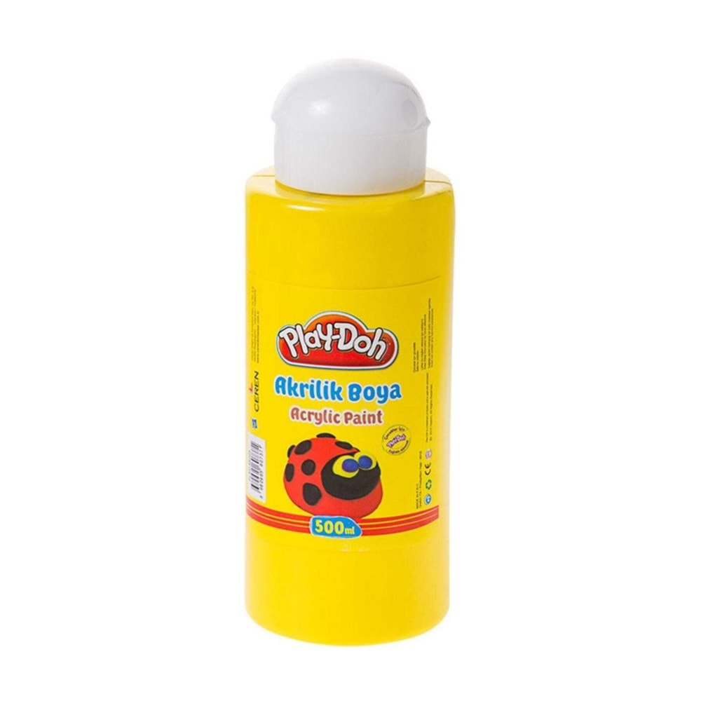 PLAYDOH AK003 AKRİLİK BOYA 500 ML SARI