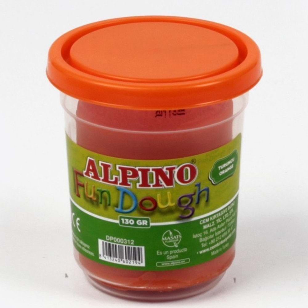 ALPİNO 130 GR OYUN HAMURU TURUNCU