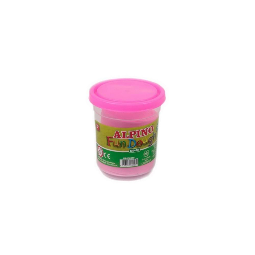 ALPİNO 130 GR OYUN HAMURU PARLAK PEMBE