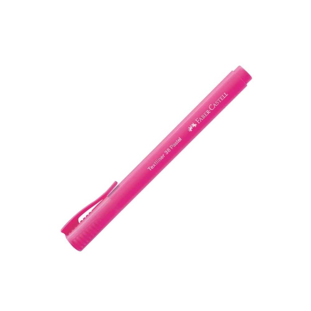 FABER TEXTLİNER K38 FOSFORLU KALEM PASTEL PEMBE