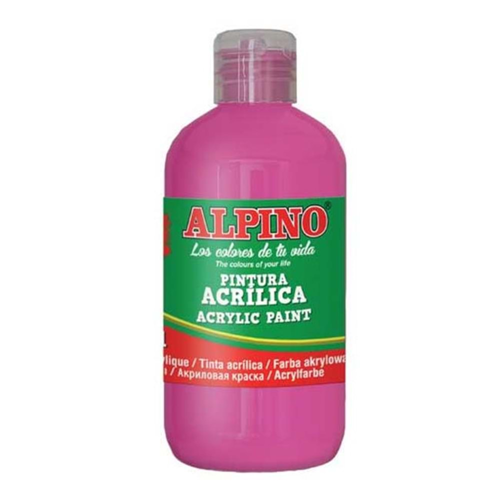 ALPİNO AKRİLİK BOYA 250 ML PEMBE