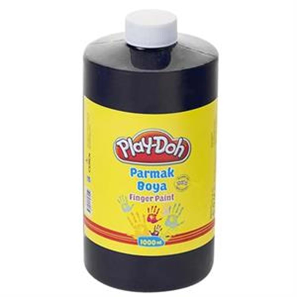 PLAYDOH PLAYPR025 PARMAK BOYASI 1 LT SİYAH