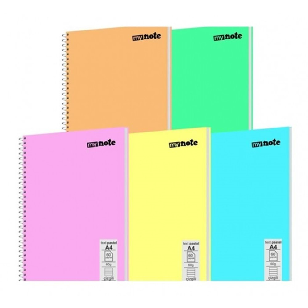 mynote FLEX PASTEL Defter A4 40 yp Çizgili