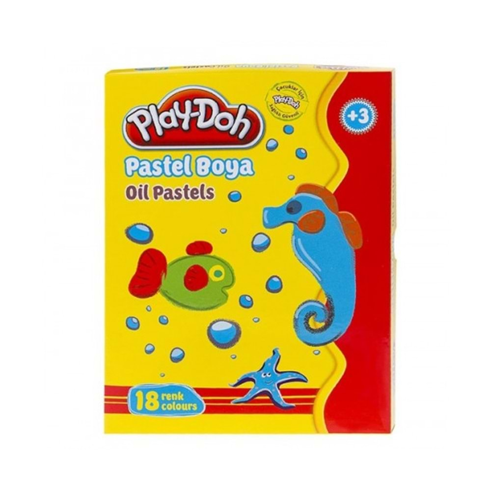 PLAYDOH PASTEL BOYA 18 RENK