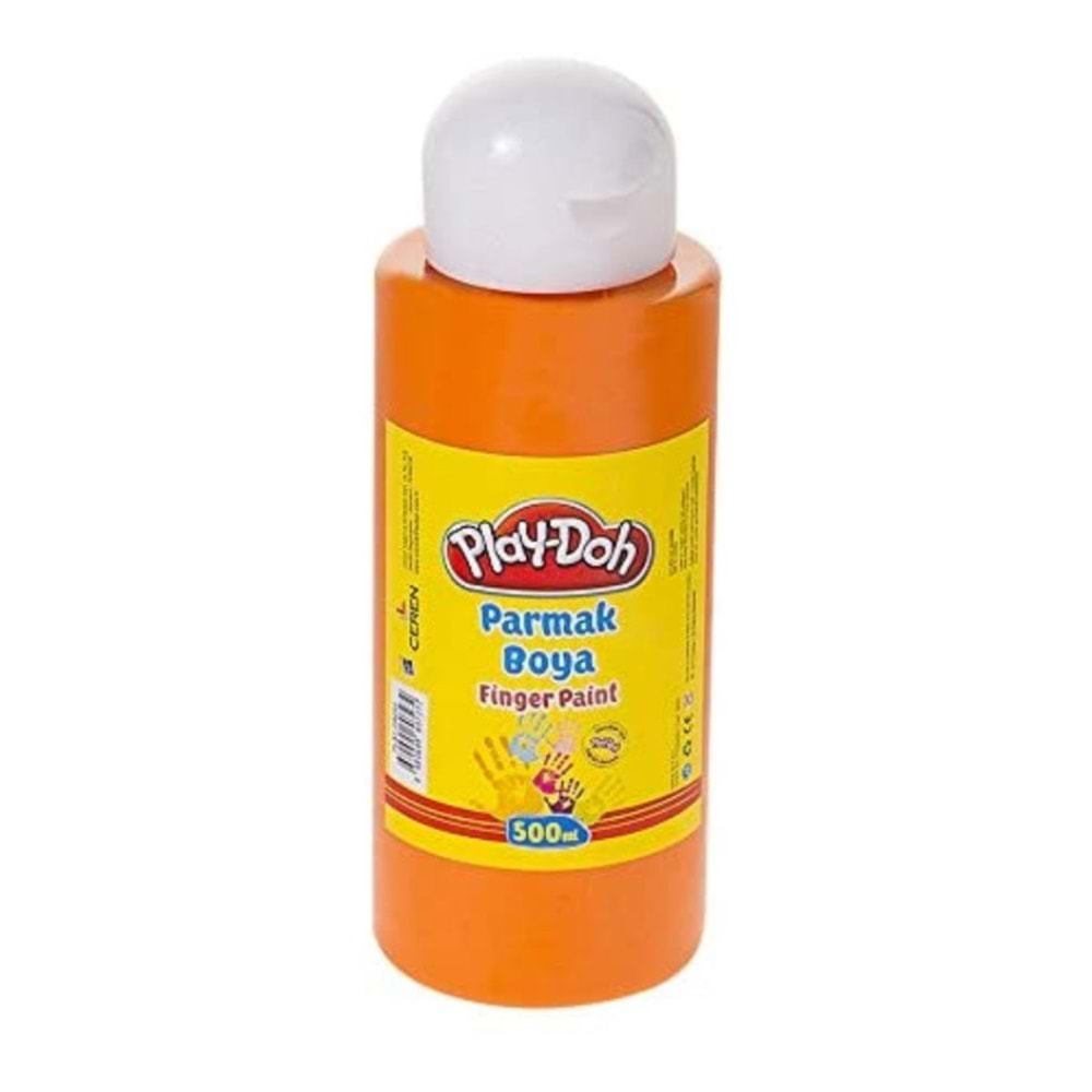 PLAY-DOH PARMAK BOYASI (TÜP) 500 ML. TURUNCU