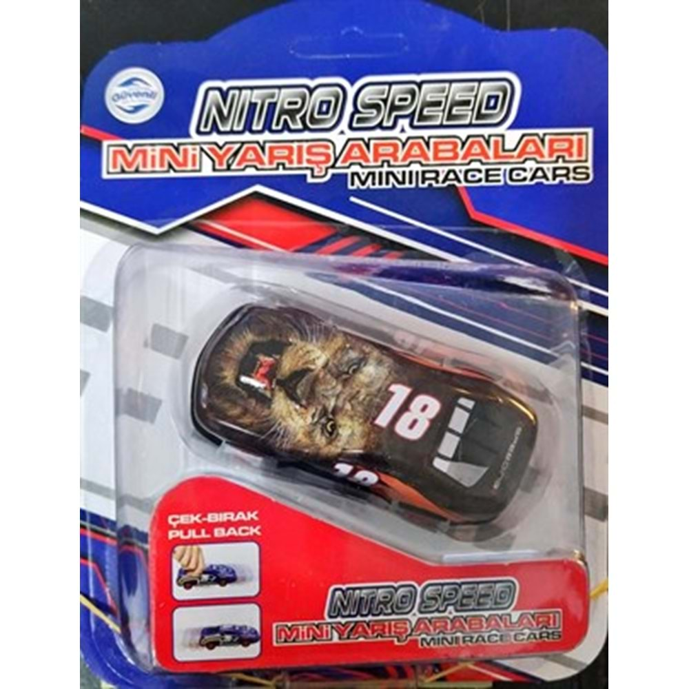 NITRO SPEED YARIŞ ARABALARI ÇEK BIRAK KÜÇÜK BOY