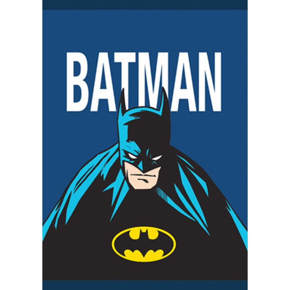 UMUR BATMAN 6012-Ç PLASTİK KAPAK DEFTER A4 60 YAPRAK ÇİZGİLİ