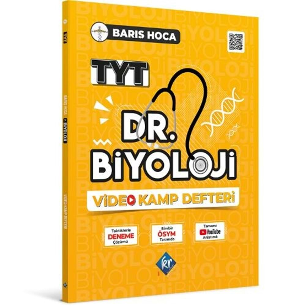 Barış Hoca TYT Dr. Biyoloji Video Kamp Defteri