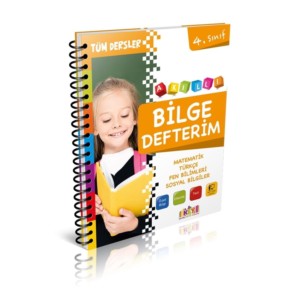 4. Sınıf Tüm Dersler Akıllı Bilge Defterim