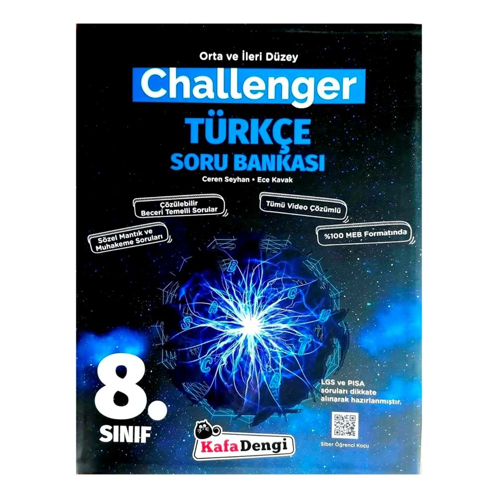 8.Sınıf Challenger Türkçe Soru Bankası