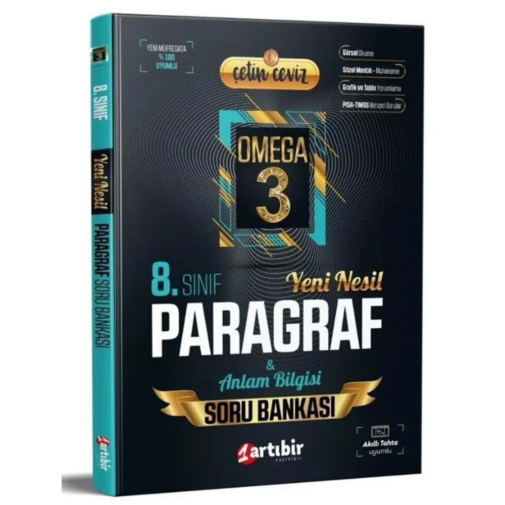 ARTIBİR 8.SINIF ÇETİN CEVİZ OMEGA PARAGRAF