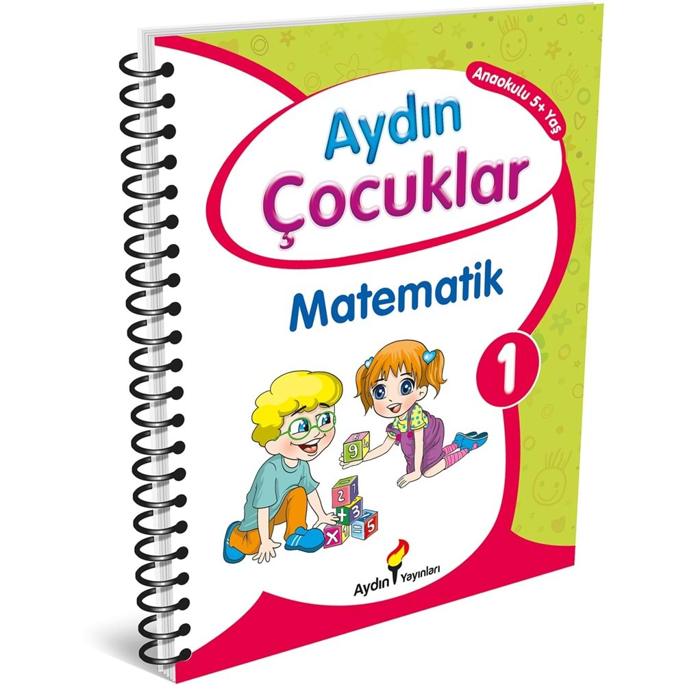 Aydın Çocuklar Matematik 1 Anaokulu 5+ Yaş