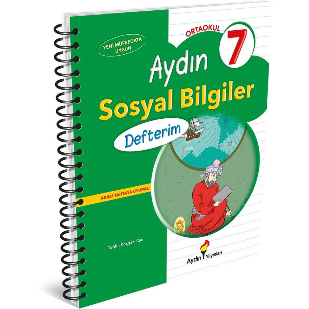 AYDIN Ortaokul 7 Aydın Sosyal Bilgiler Defterim