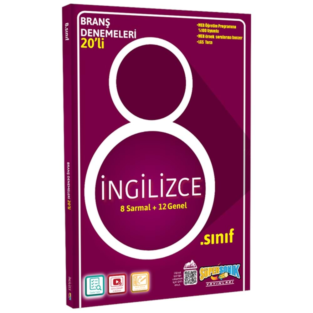 8. Sınıf İngilizce Branş Denemeleri