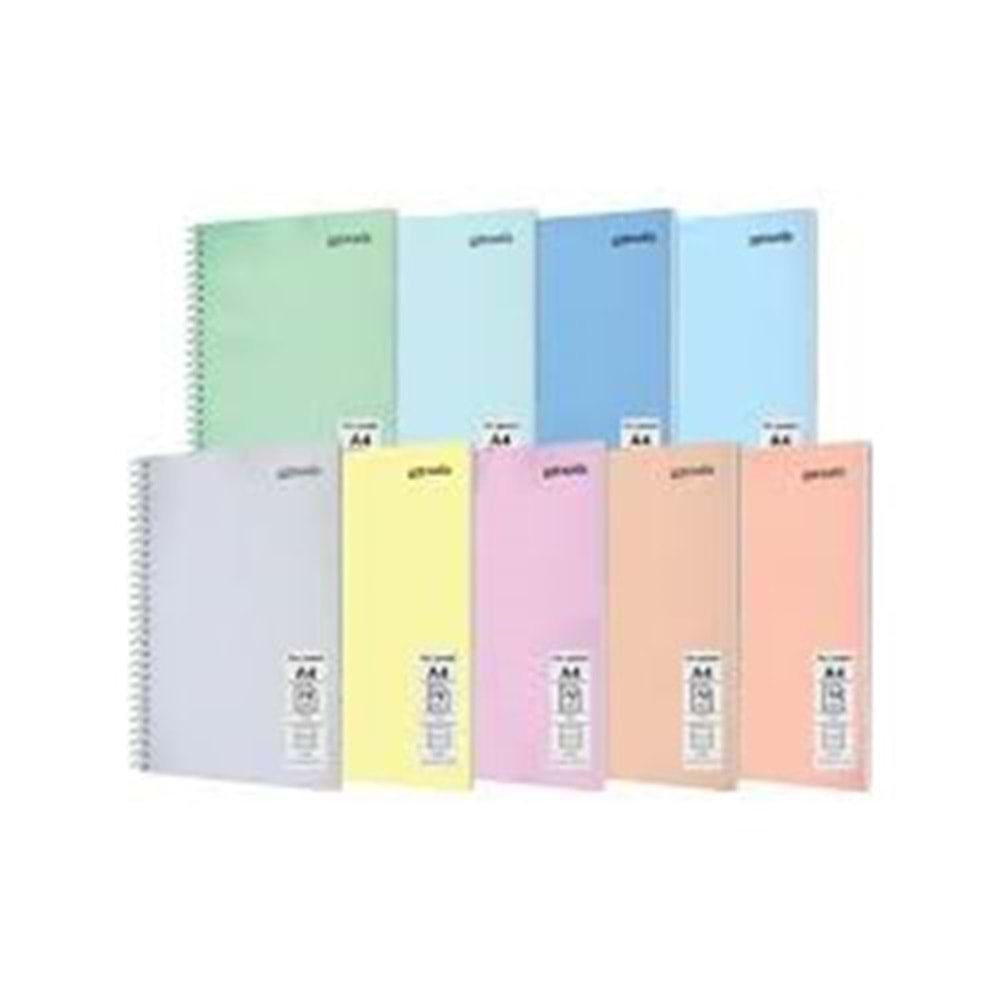 mynote FLEX PASTEL Defter A4 72 YP ÇİZGİL