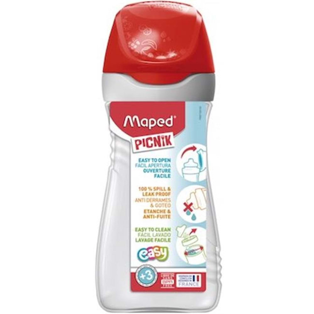 MAPED PİKNİK 430 ML SU MATARASI KIRMIZI