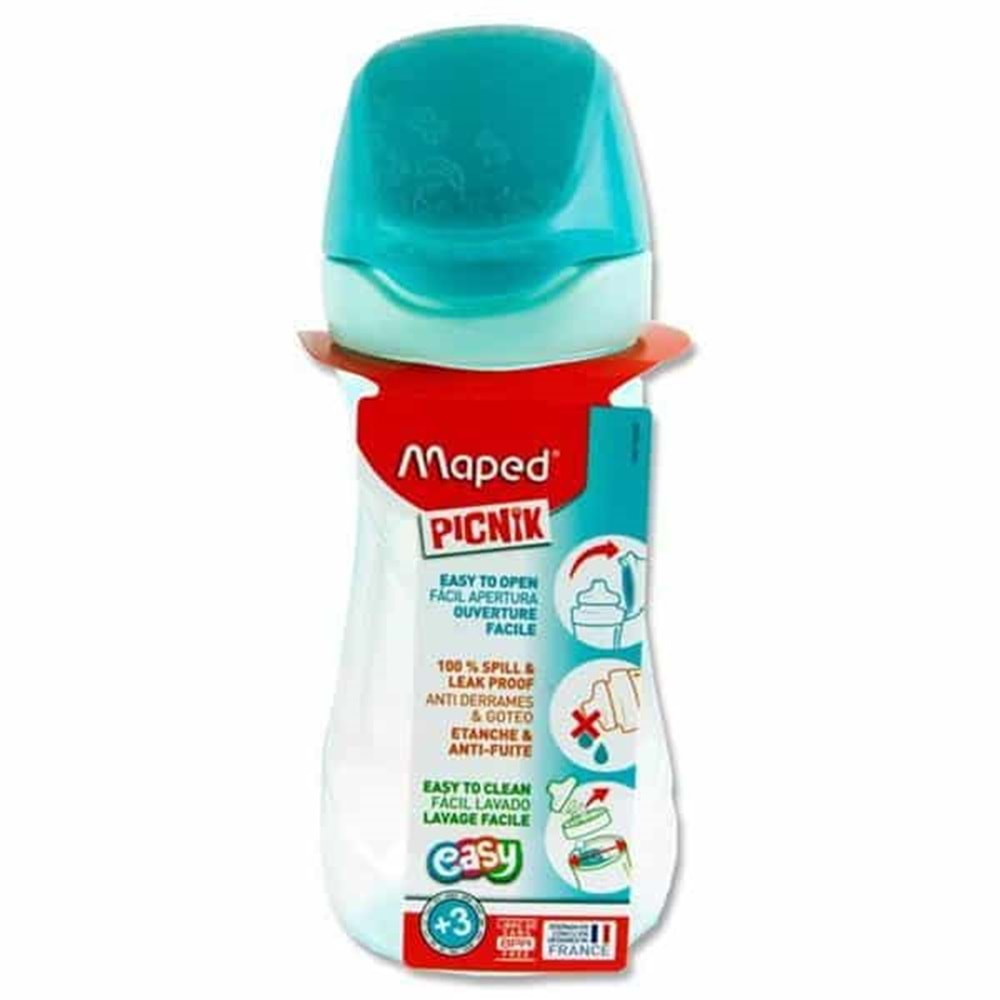 MAPED PİKNİK 430 ML SU MATARASI TURKUAZ