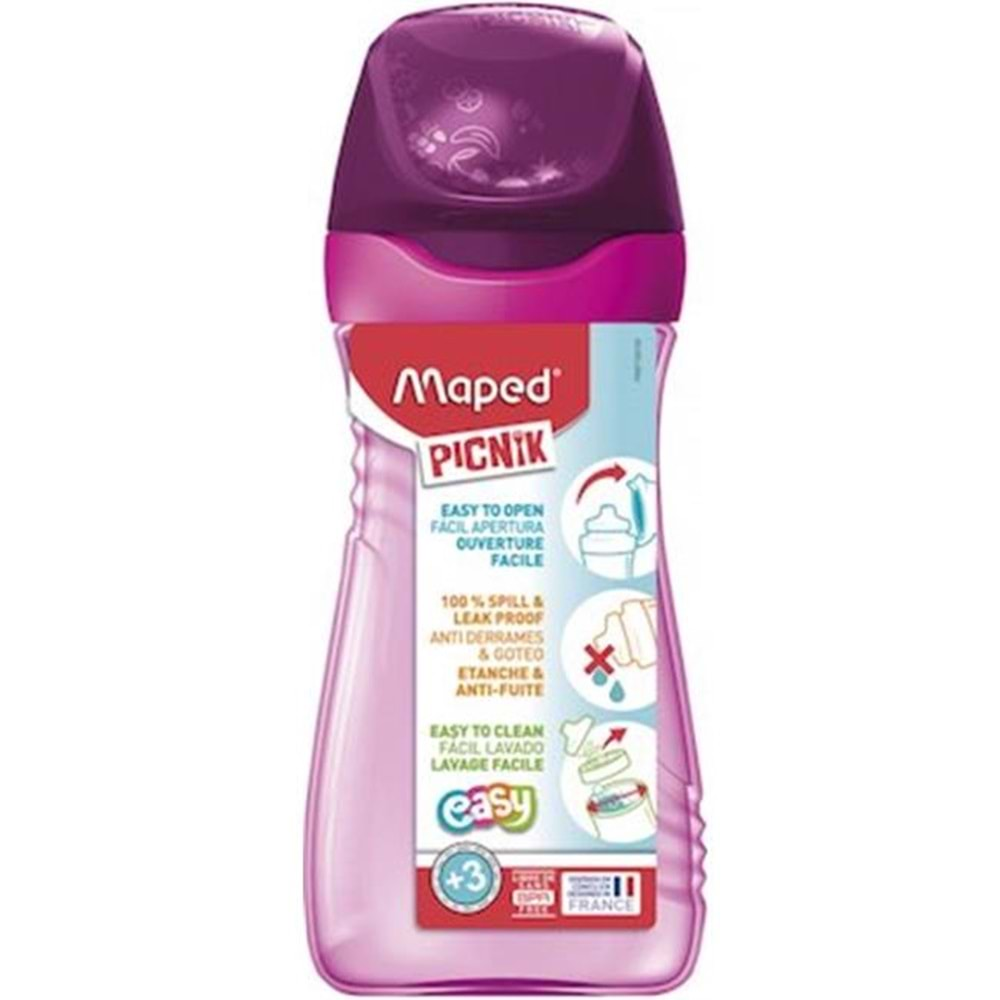 MAPED PİKNİK 430 ML SU MATARASI PEMBE