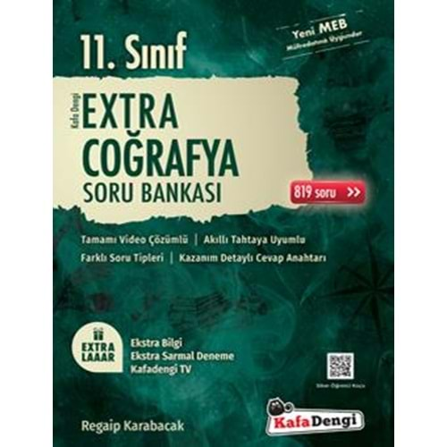 11.Sınıf Extra Coğrafya Soru Kitabı