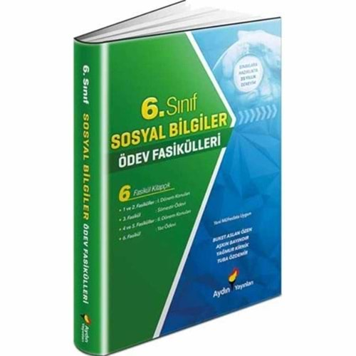 AYDIN 6 SINIF SOSYAL ÖDEV FASİKÜLLERİ