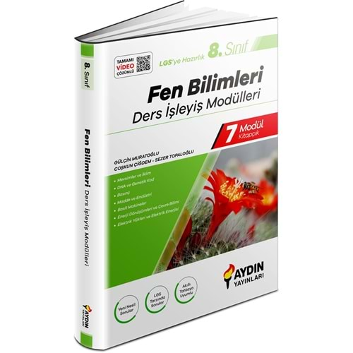 AYDIN 8. Sınıf Aydın Fen Bilimleri Ders İşleyiş Modülleri