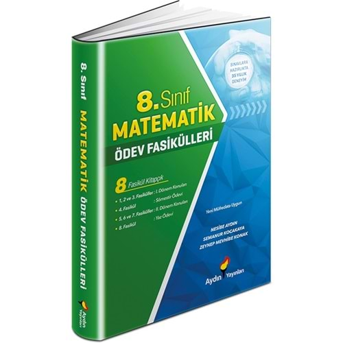 AYDIN Ortaokul 8 Matematik Ödev Fasikülleri