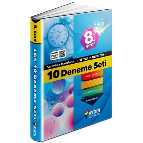 AYDIN 8. SINIF LGS 10 DENEME SETİ