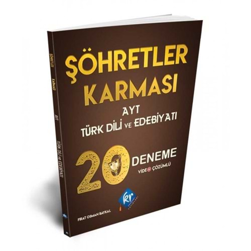 AYT Şöhretler Karması Türk Dili ve Edebiyatı 20 Deneme